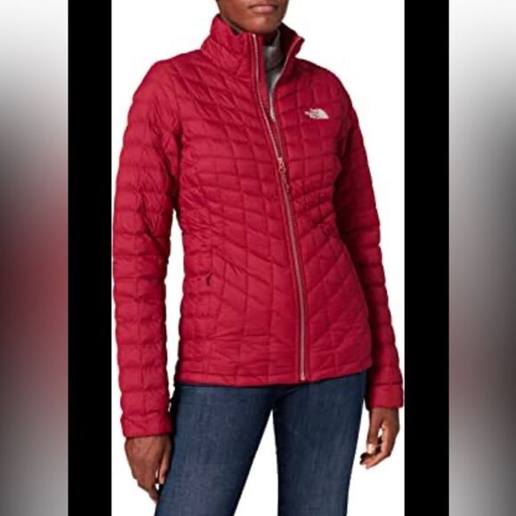 Northface thermoball sport active puffer packable jacket hot mr pink size medium - Picture 9 of 9